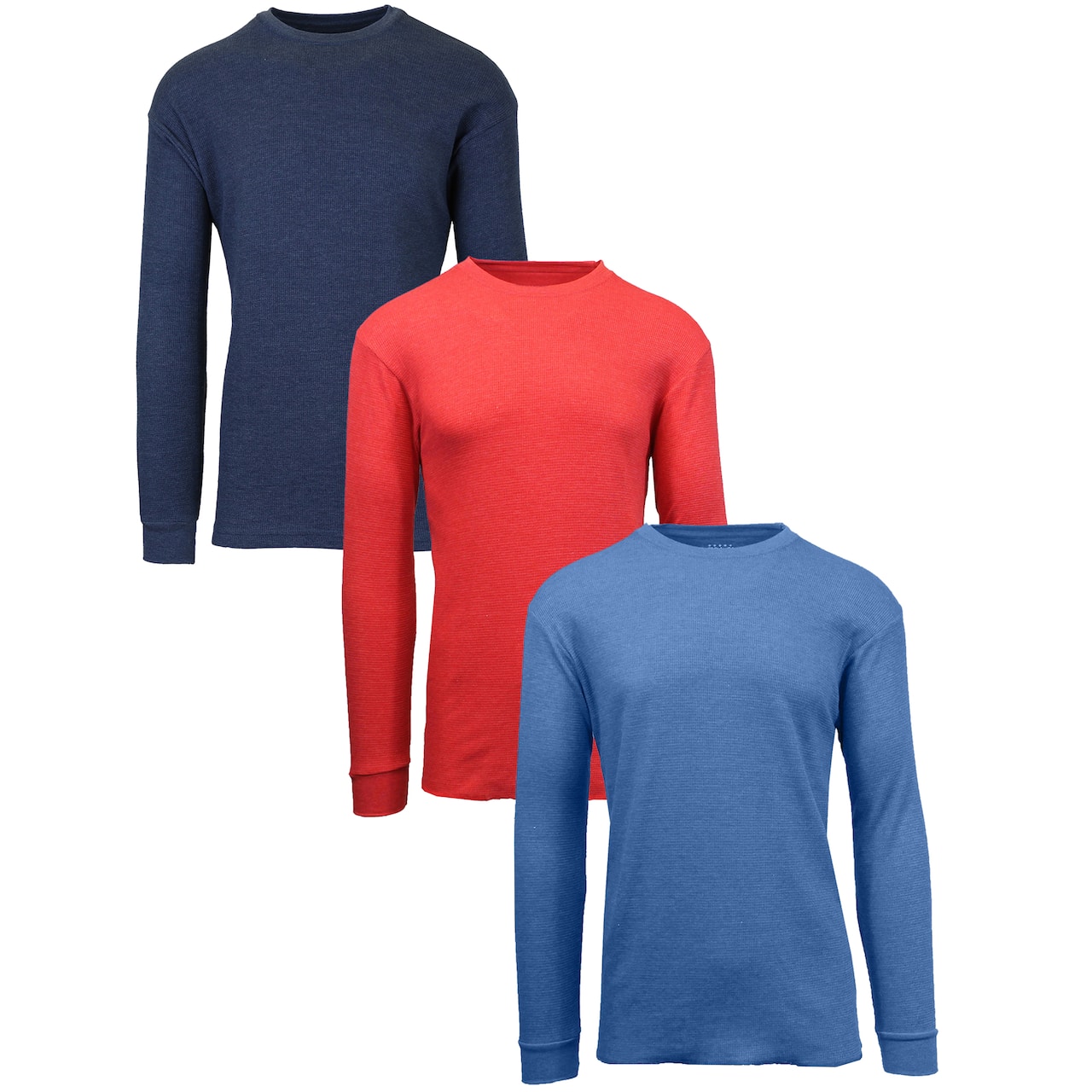 Galaxy by Harvic Long Sleeve Classic Men's Thermal Shirt 3 Pack